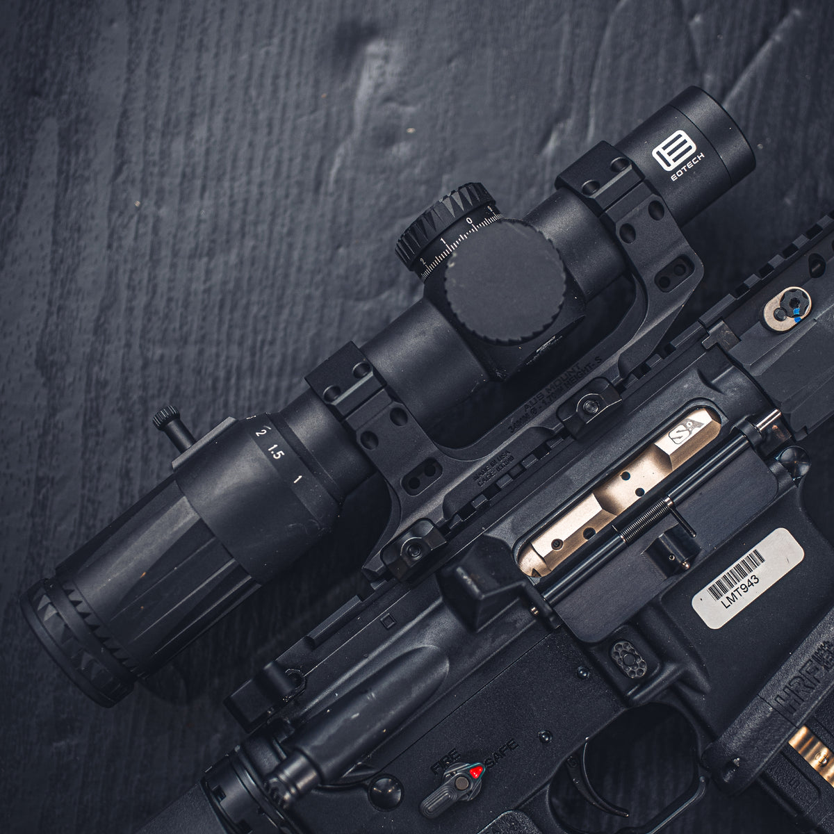Reptilia - AUS Optic Mount, 30/34/35mm, Black/FDE — view 12