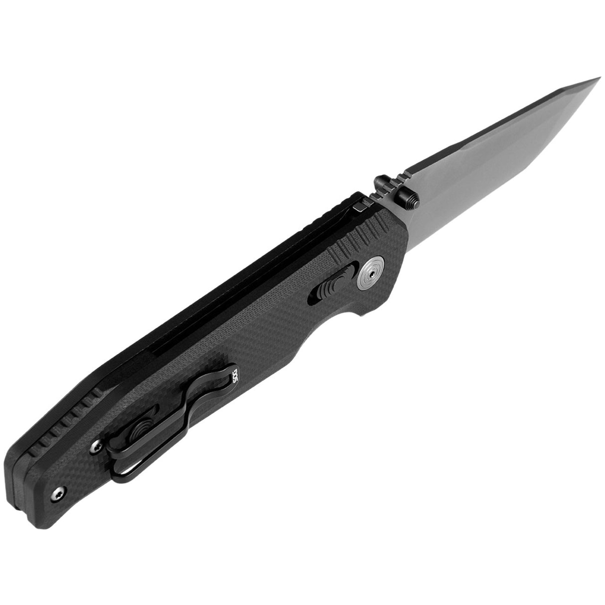SOG - Vision XR LTE, Folding Knife, 3.36" Tanto Point Straight Edge, G10 Handle, Titanium Nitride Finish, Black