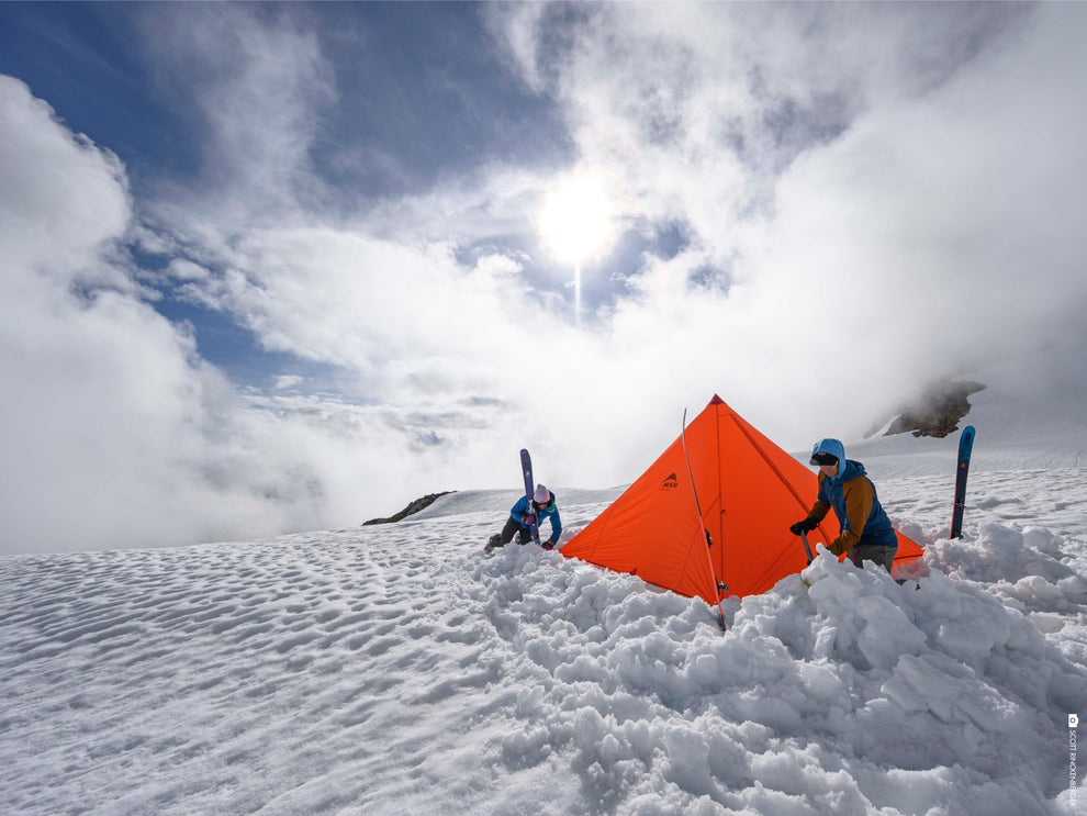 MSR – Front Range 4-Person Ultralight Tarp Shelter, Orange