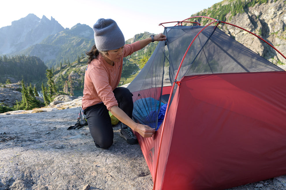 MSR – FreeLite 1-Person Ultralight Backpacking Tent, Sahara
