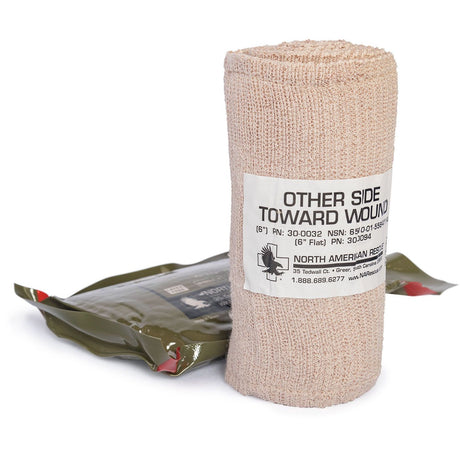 North American Rescue - Flat Emergency Trauma Dressing (ETD), 6 inches