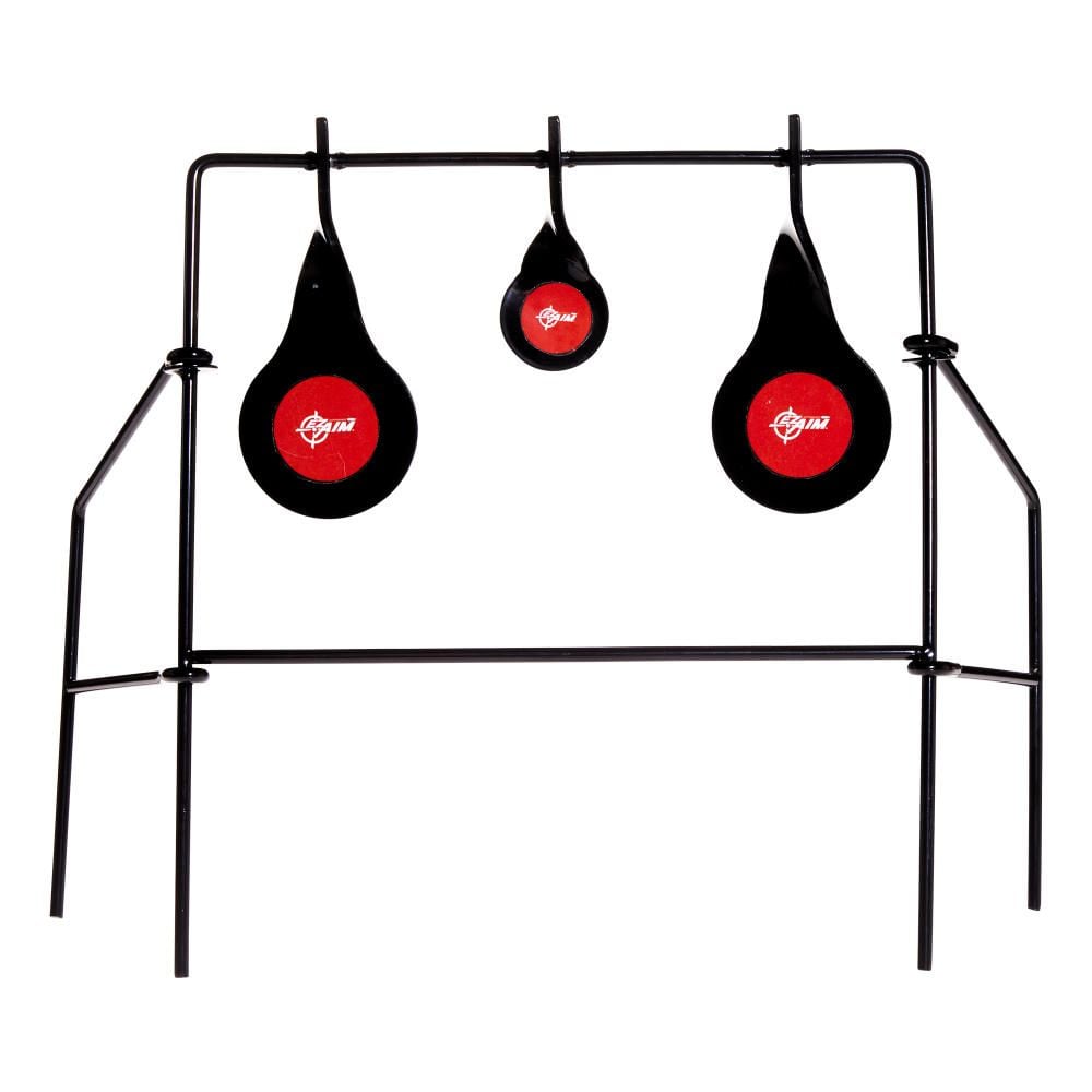 Allen EZ Aim – Triple Spinner Target System, .22 Rimfire Steel