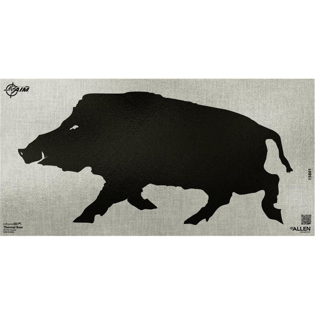 Allen Company - NEW EZ Aim Thermal ID Boar Paper Target, 24" x 12," Gray