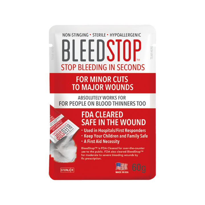 BleedStop – Rapid Blood Coagulating First Aid Powder