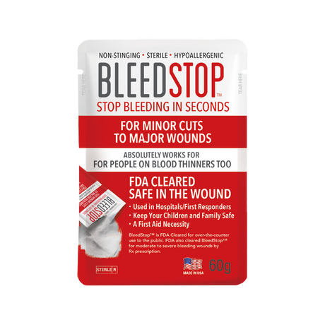 BleedStop – Rapid Blood Coagulating First Aid Powder