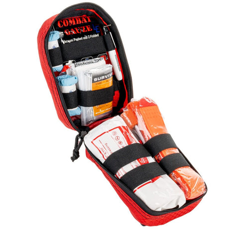 North American Rescue - Public Access Individual Bleeding Control Kit - Red Nylon Bag