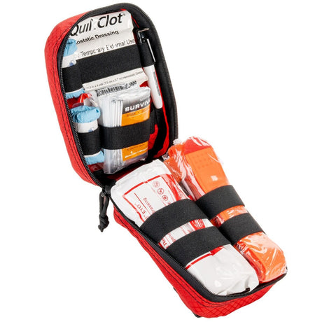 North American Rescue - Public Access Individual Bleeding Control Kit - Red Nylon Bag