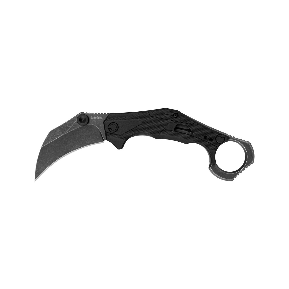Kershaw - Outlier Karambit Knife with BlackWash Finish