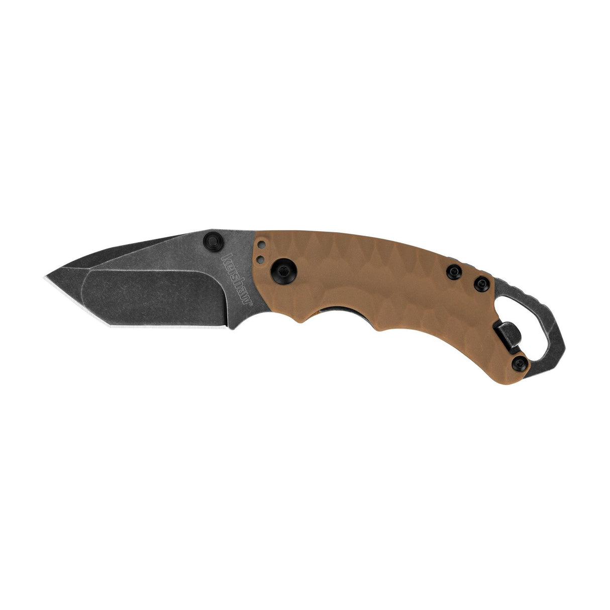 Kershaw - Shuffle II Tanto Knife, Tan & BlackWash