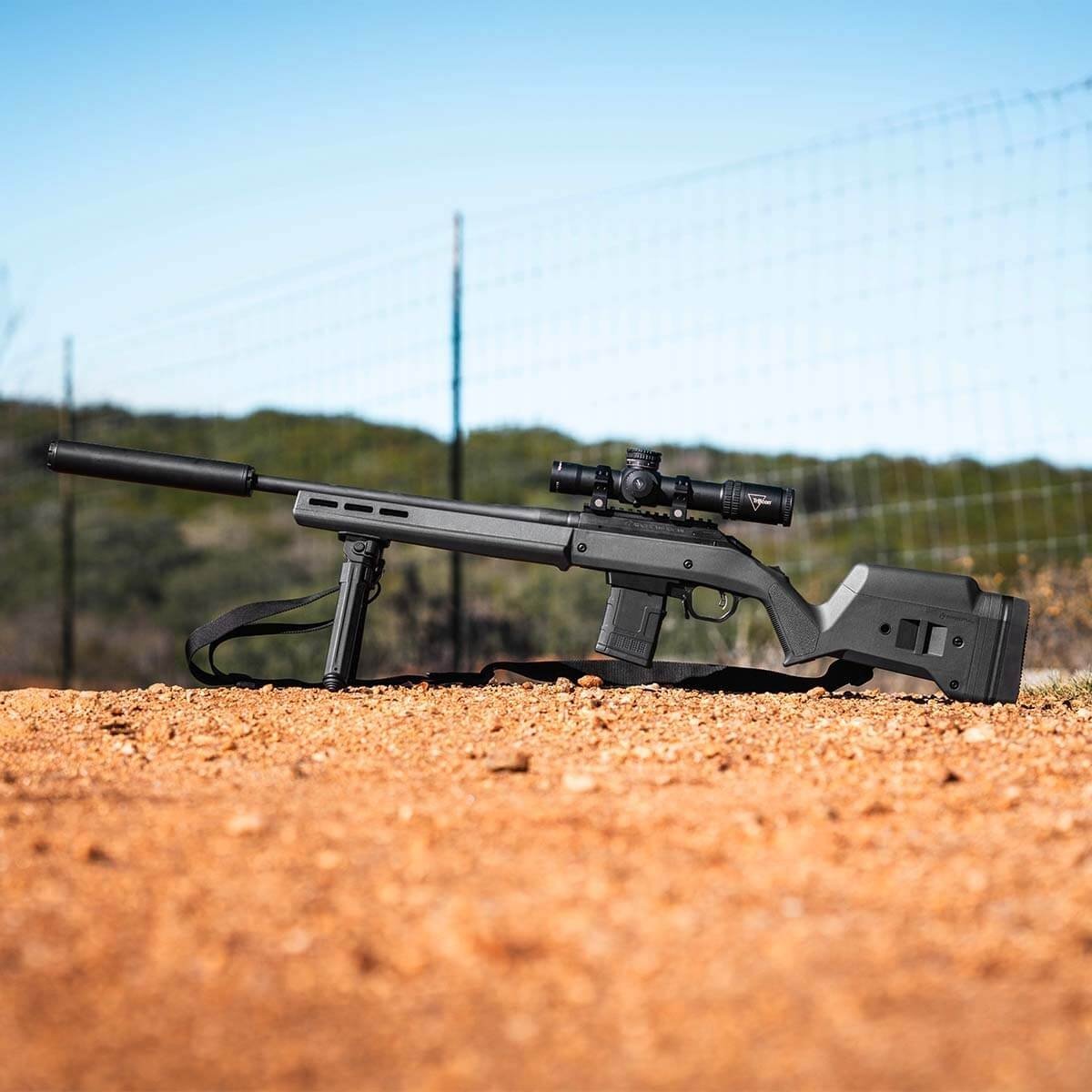 Magpul - Hunter American Stock Ruger American Short Action - Black