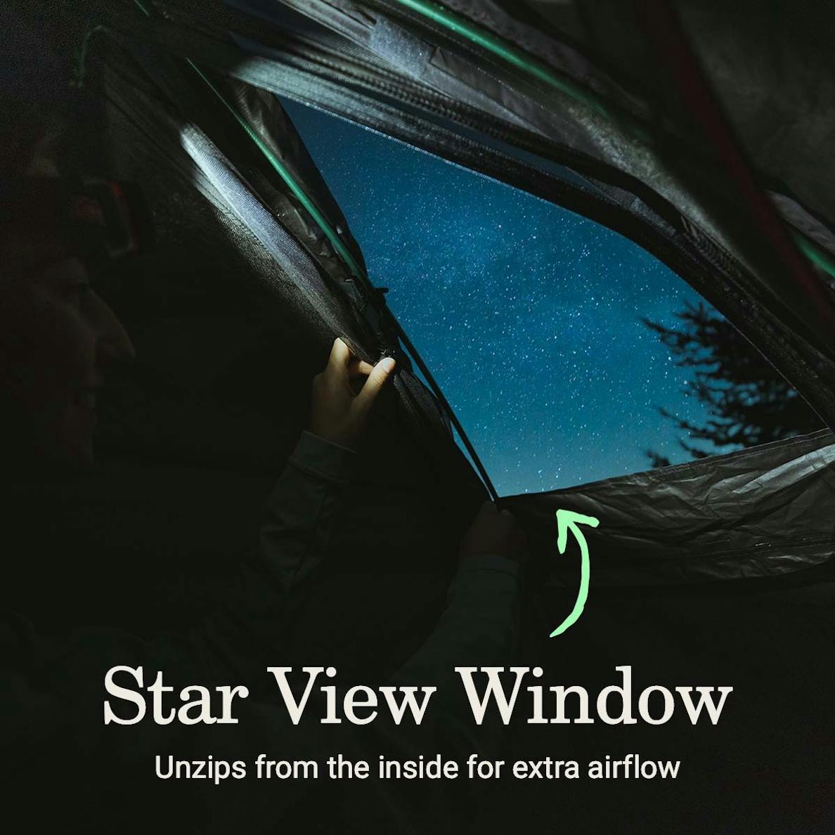 Coleman – PEAK1 3-Person Backpacking Tent with Star View Window