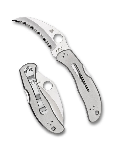 Spyderco - Harpy Knife VG-10 Hawkbill Serrated Blade