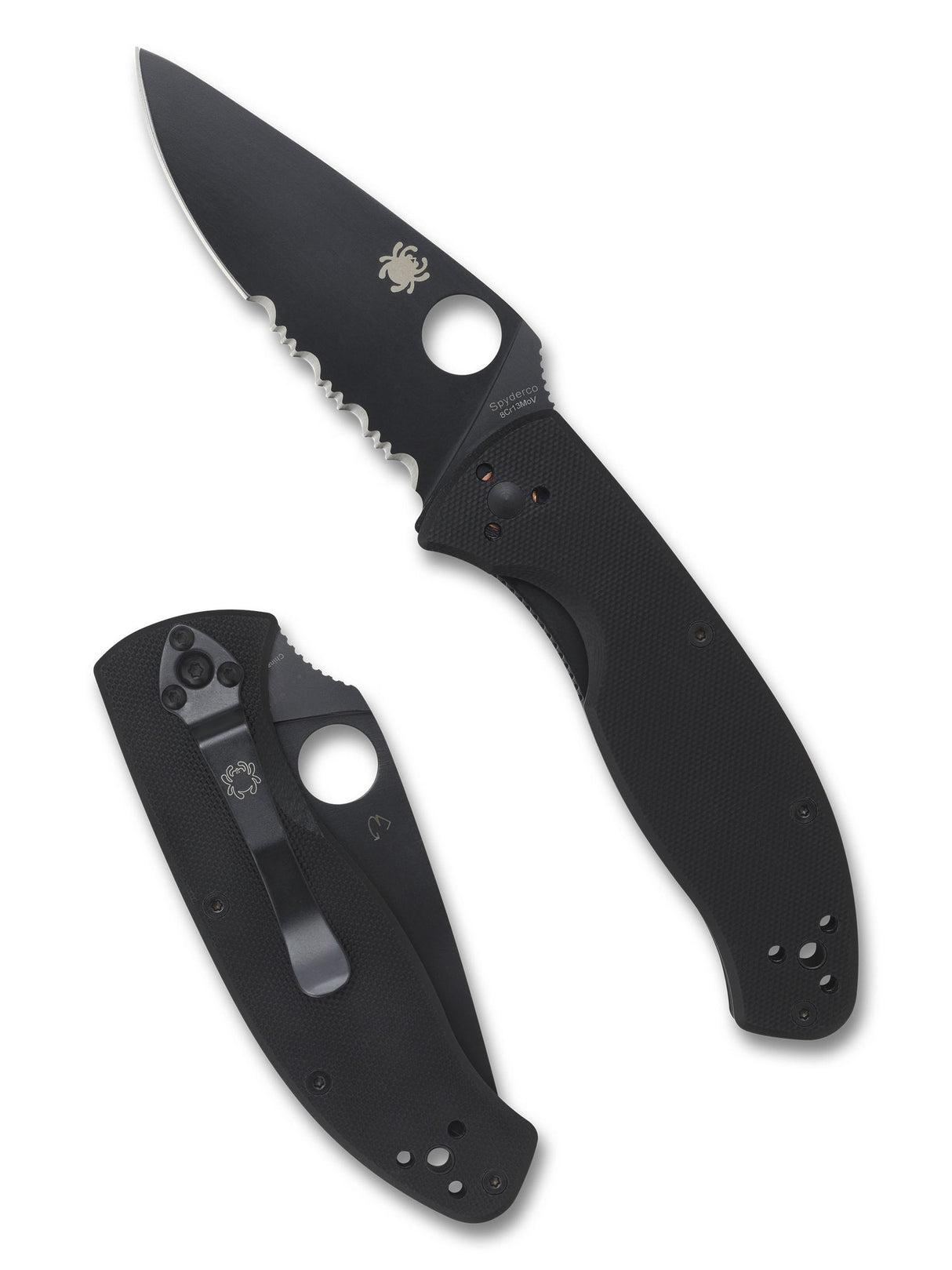 Spyderco - Tenacious Folding Knife, G-10 Handle, 8Cr13MoV Steel