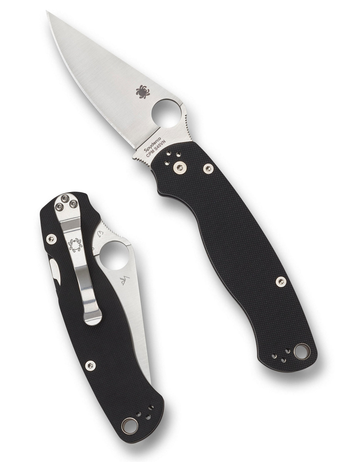 Spyderco - Para Military 2 Folding Knife, CPM S45VN G-10 USA Made