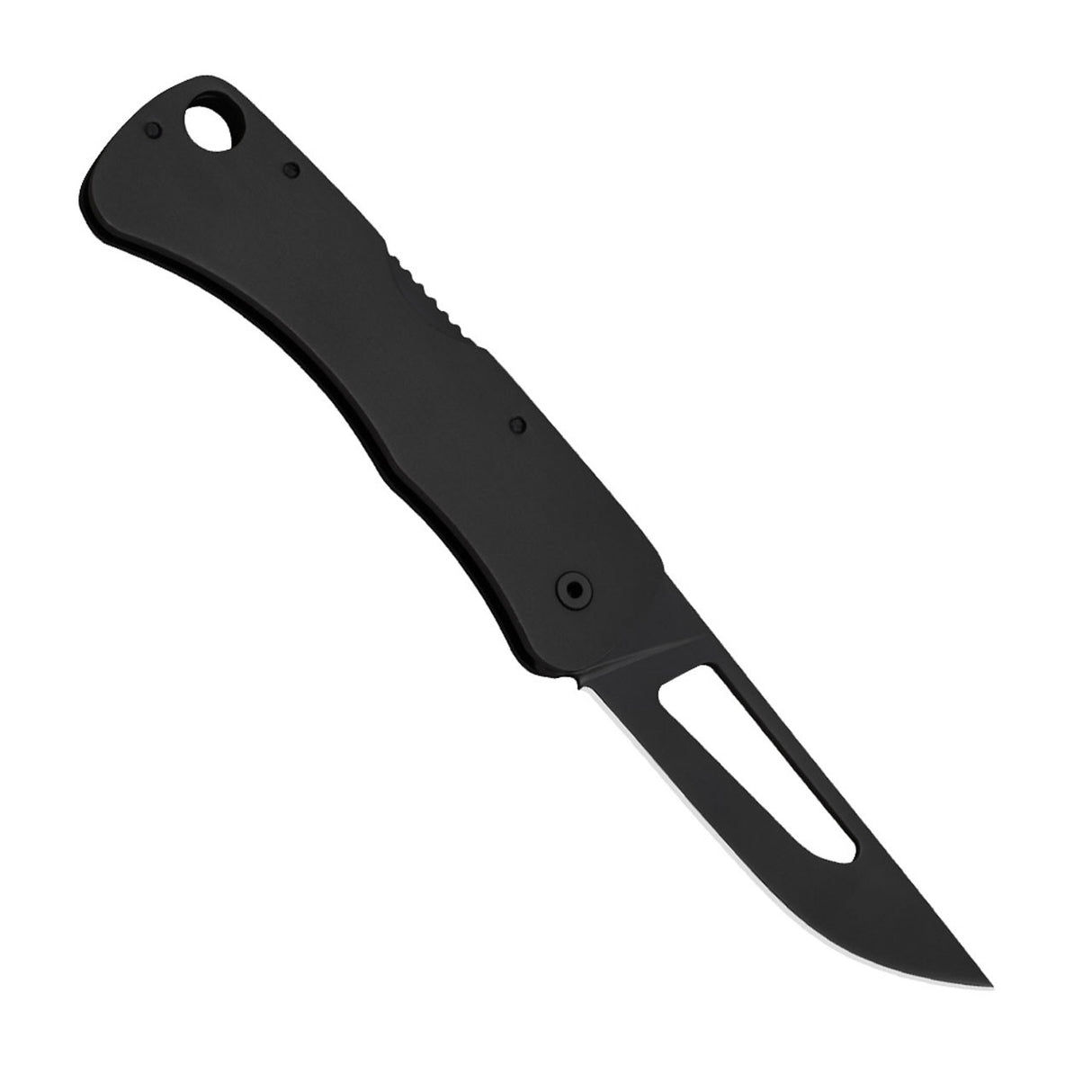 SOG - Centi II, Folding Knife, 2.1" Straight Edge, Straight Back, Black