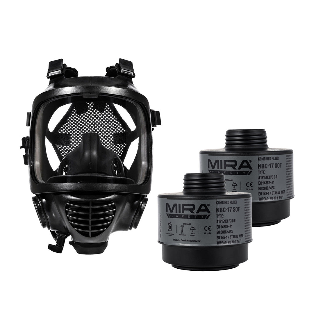 MIRA Safety - CM-6M Tactical Gas Mask CBRN Respirator