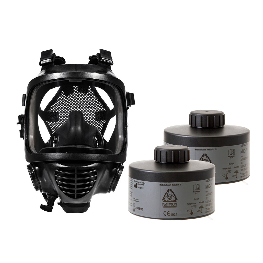 MIRA Safety - CM-6M Tactical Gas Mask CBRN Respirator