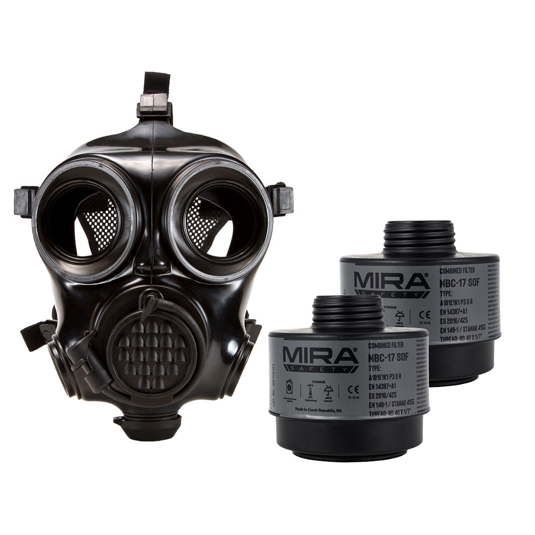 MIRA Safety - CM-7M Military Gas Mask CBRN Respirator