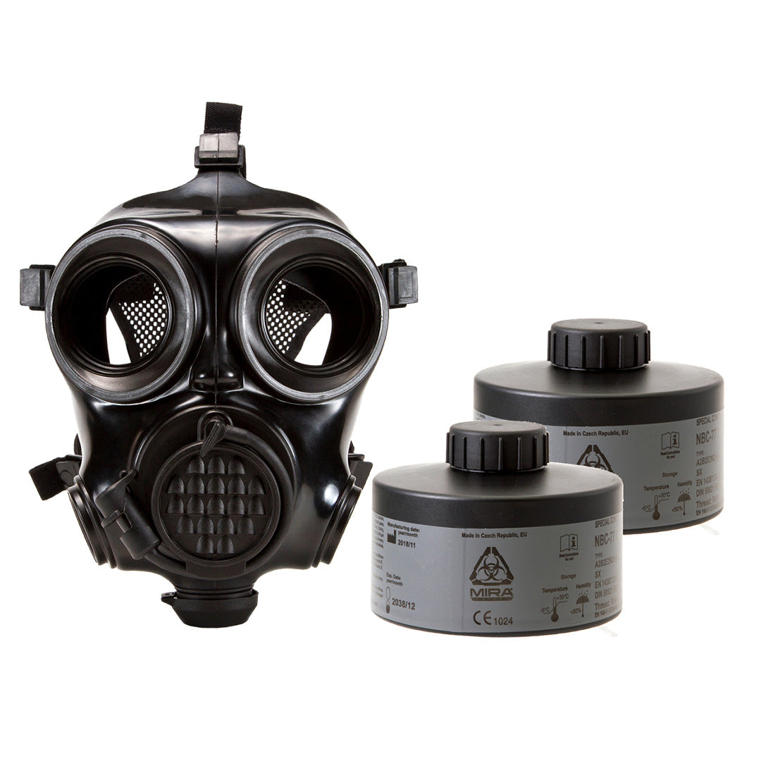 MIRA Safety - CM-7M Military Gas Mask CBRN Respirator