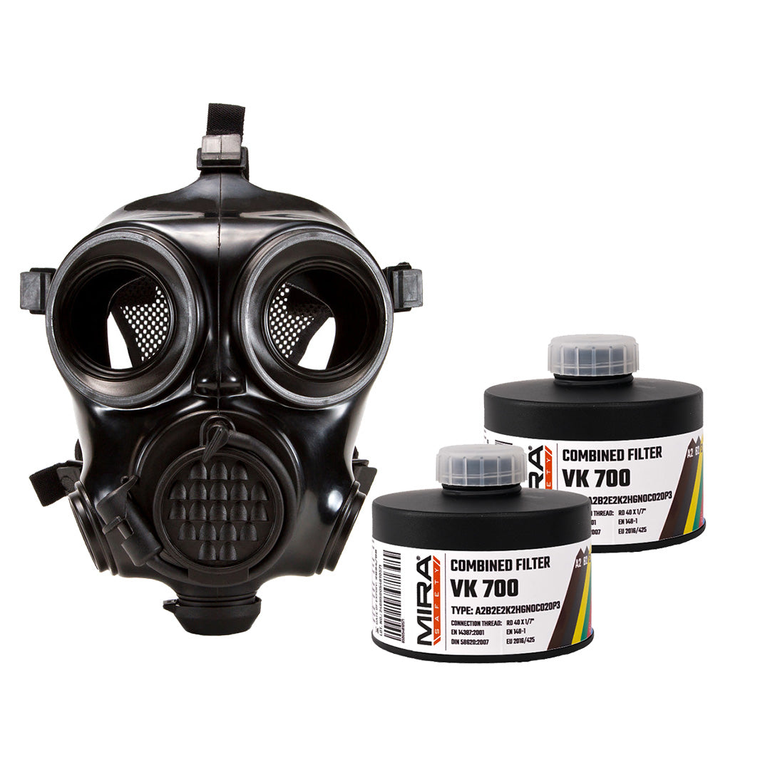 MIRA Safety - CM-7M Military Gas Mask CBRN Respirator