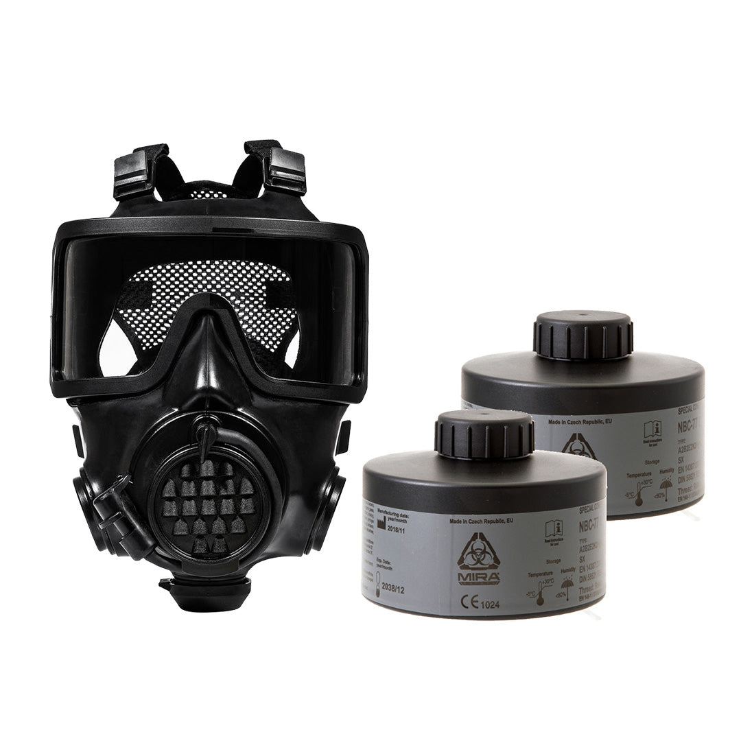 MIRA Safety - CM-8M Combat Gas Mask – Hybrid CBRN Respirator