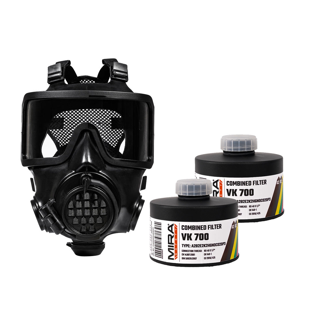 MIRA Safety - CM-8M Combat Gas Mask – Hybrid CBRN Respirator