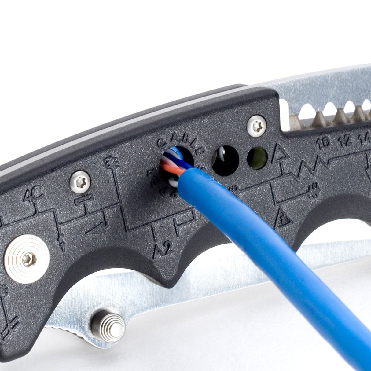 SOG - Kilowatt - Electrician's Folding Knife with Wire Stripping Capabilities