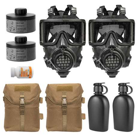 MIRA Safety - EvakPak Co-OP Kit, Dual-User Emergency Bundle