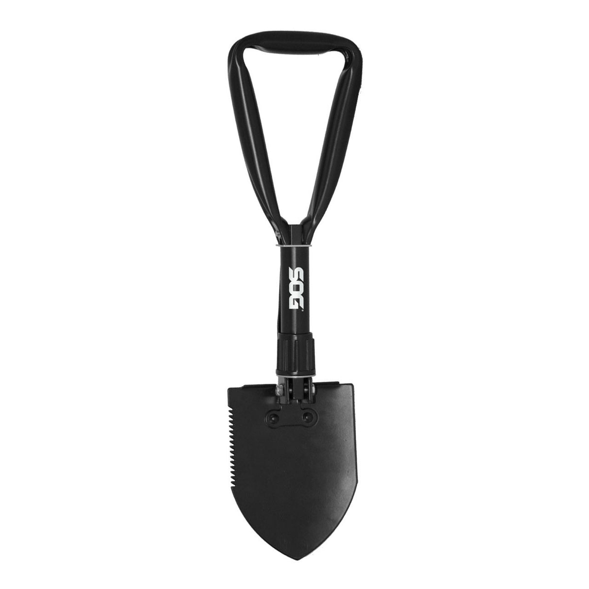 SOG - Folding Entrenching Tool - Compact, Heavy-Duty Shovel with Tempered Steel Blade