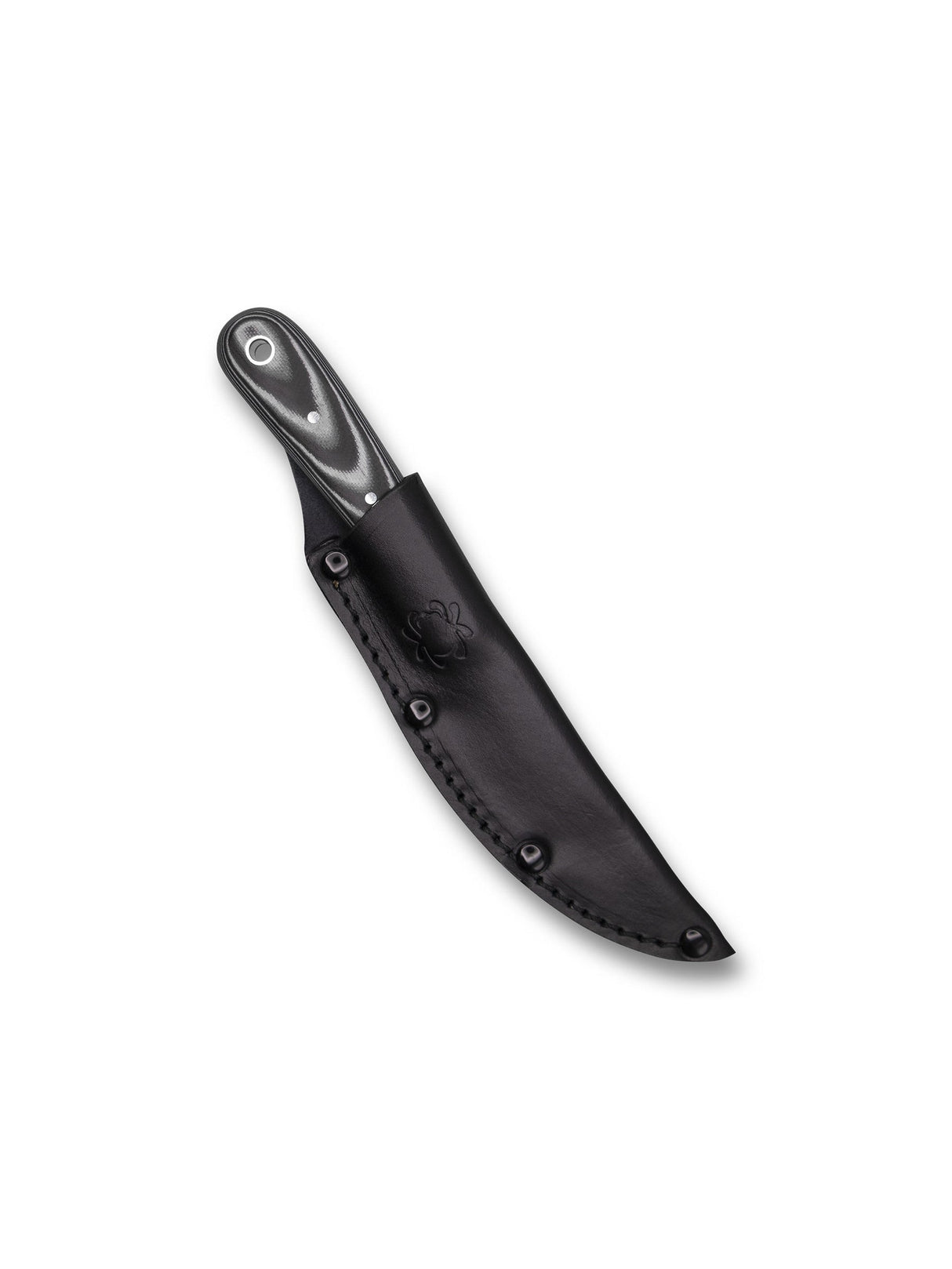 Spyderco – Bow River Fixed Blade Knife with Leather Sheath
