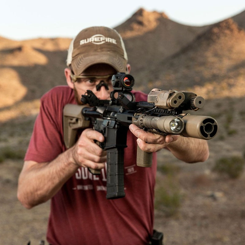 SureFire Warden tactical gear in stock, ideal for outdoor survival and emergency preparedness.