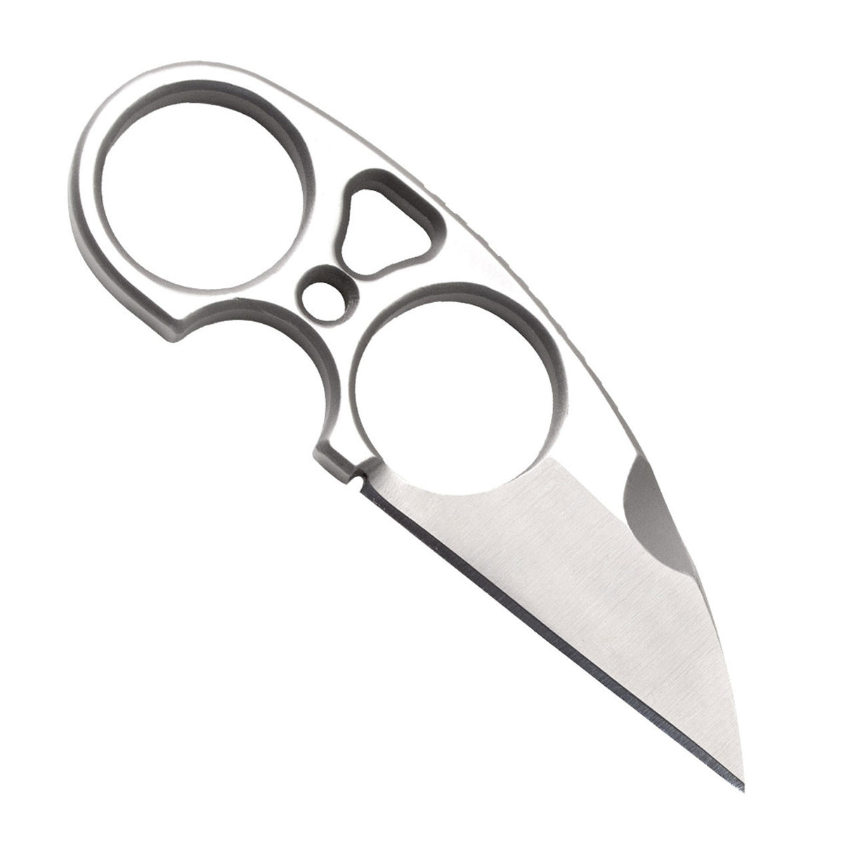 SOG - SNARL Fixed Blade Neck Knife - 9Cr18MoV Steel, 2.3" Sheepsfoot Blade, Nylon Sheath