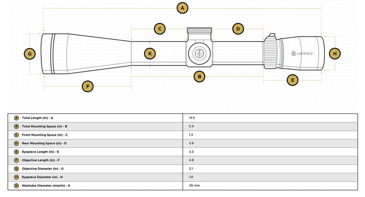 Leupold - VX-5HD 3-15x44 CDS-ZL2 Side Focus Wind-Plex Scope