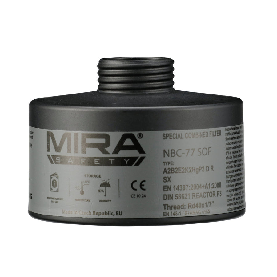 MIRA Safety - Kids Gas Mask Nuclear Positive-Pressure Survival Kit