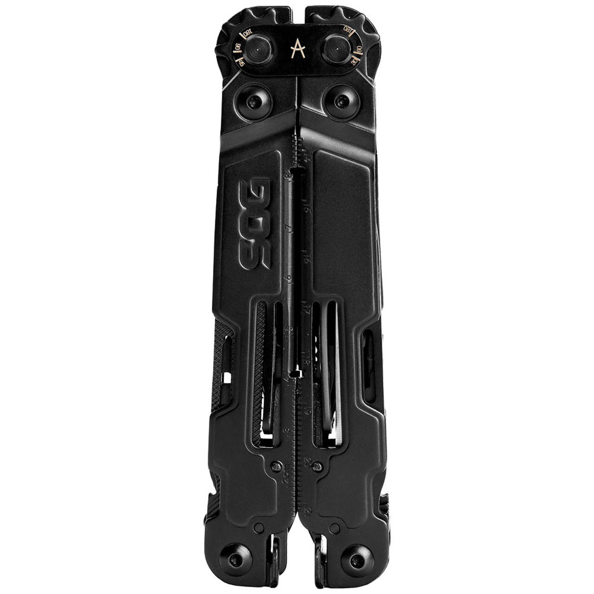 SOG - PowerAccess Deluxe, 21 Tool Multi-Tool, Stainless Steel, Black Oxide Finish, Black