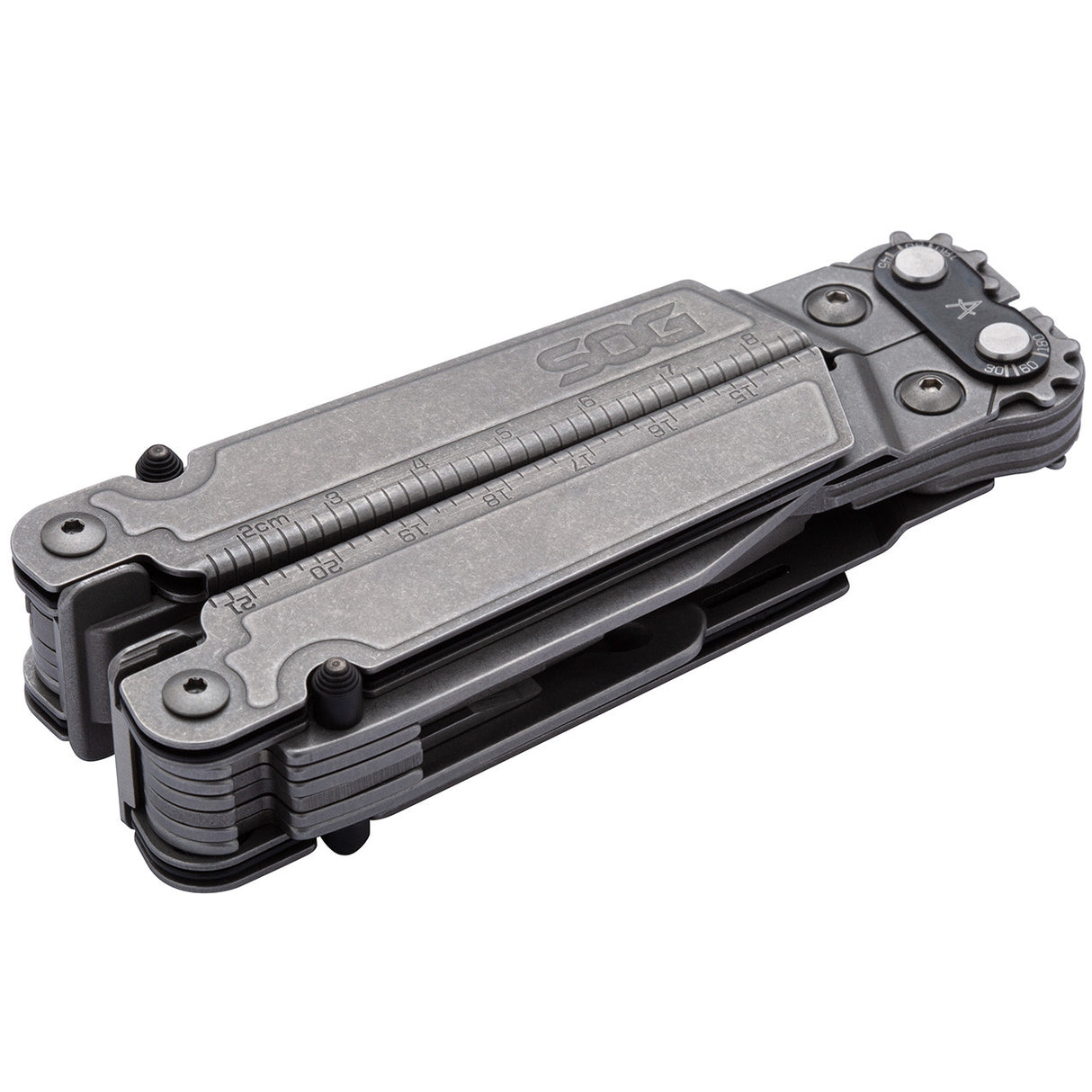 SOG - PowerAccess, 21 Tool Multi-Tool, 5Cr15MoV Steel, Stonewash Finish, Silver