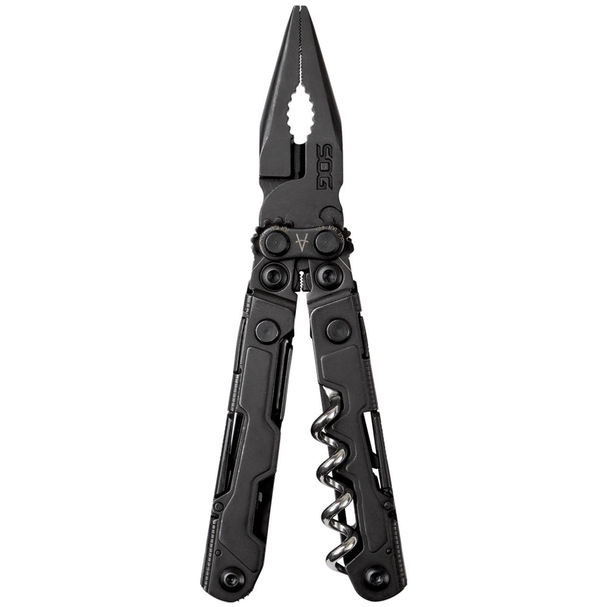 SOG - PowerLitre, 18 Tool Multi-Tool, Stainless Steel, Black Oxide Finish