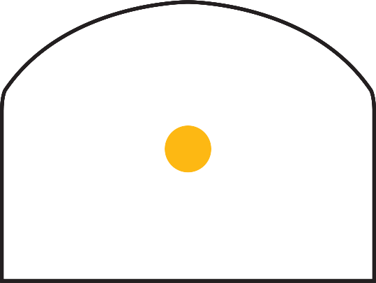 Trijicon - RMR® Dual Illuminated Reflex Sight 9.0 MOA Amber Dot