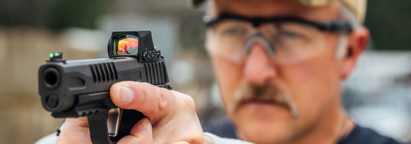 ROMEO-X enclosed tactical sight for precision targeting in outdoor survival and emergency scenarios