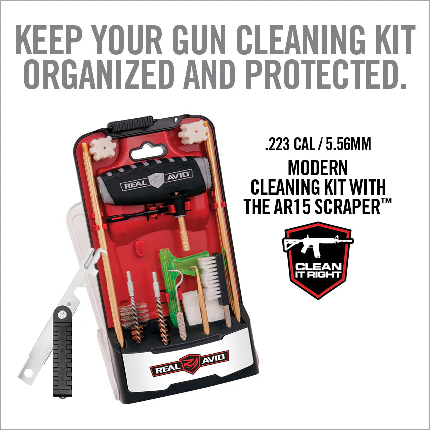 Real Avid – Gun Boss Pro AR15 MAX Cleaning Kit (.223/5.56mm)