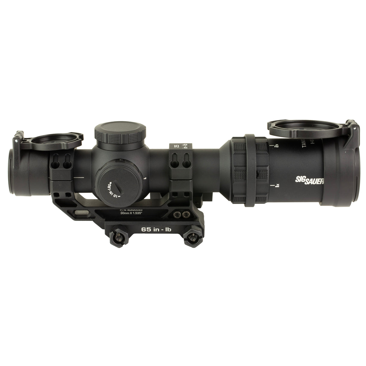 Sig Sauer – TANGO-MSR Compact 1-6x24 Rifle Scope w/ ROMEO1 Red Dot & Mount