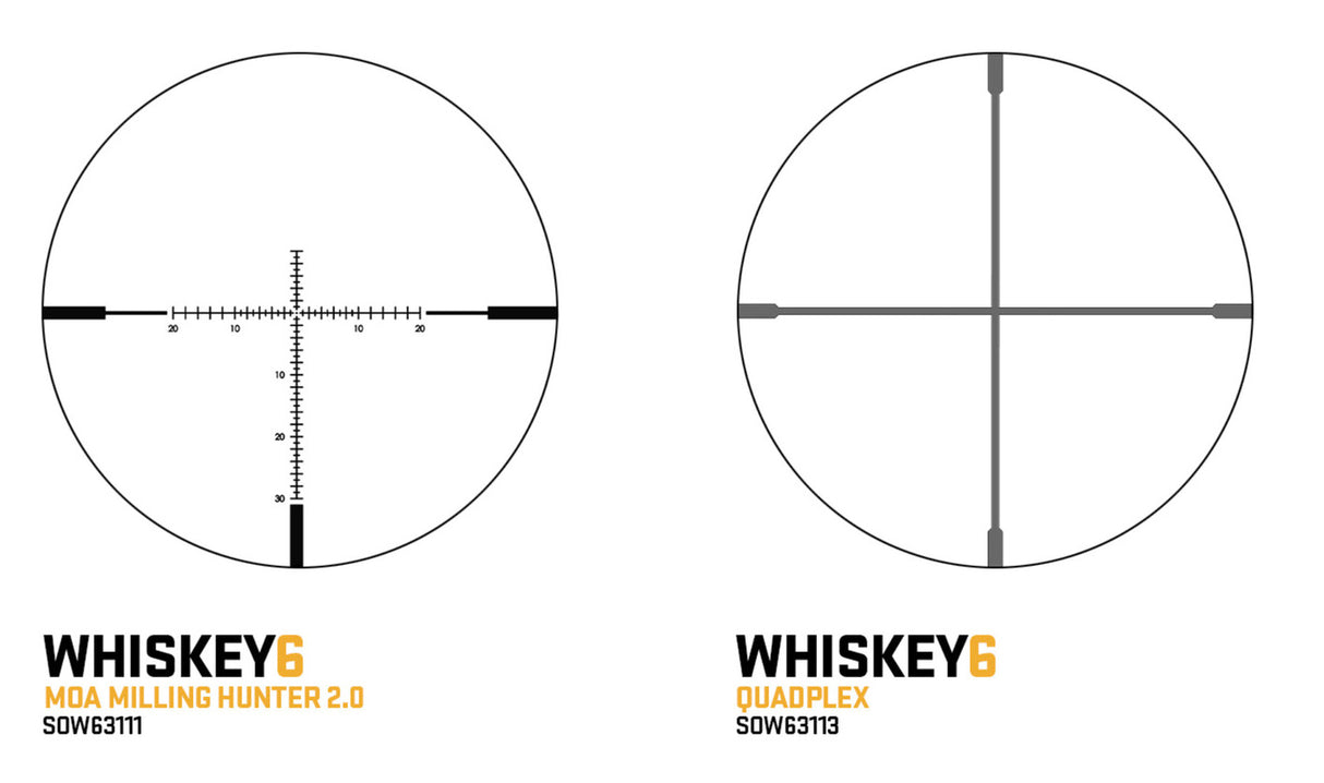 Sig Sauer – WHISKEY6 3-18x44mm SFP Hunting Riflescope
