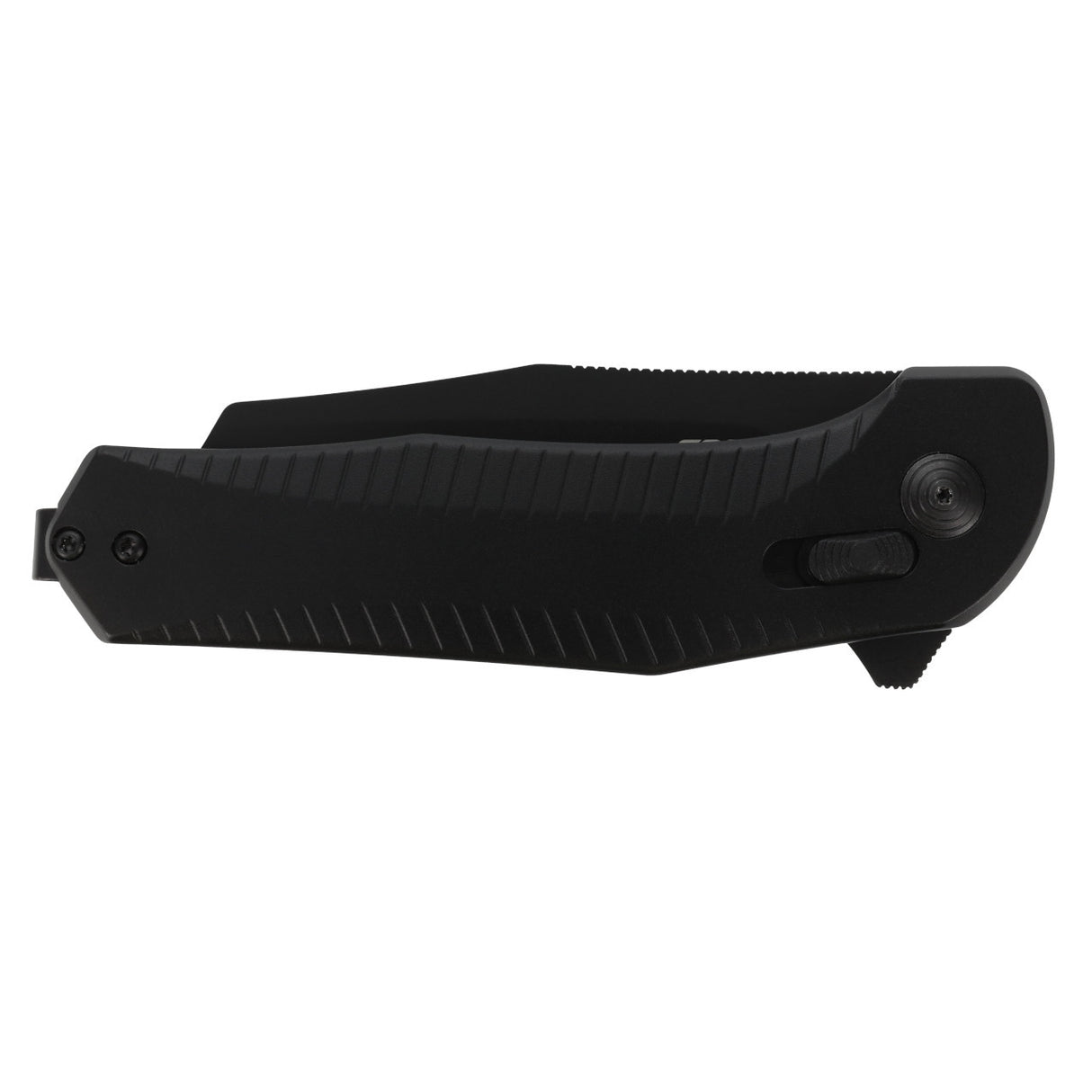 SOG - Diverge XR, 3" Sheepsfoot Straight Edge, Black + Black, PVD Finish