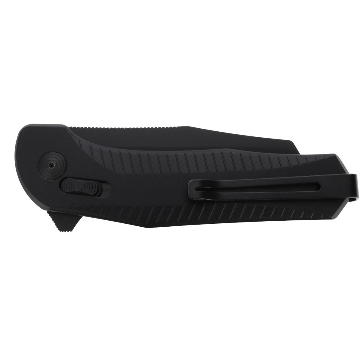 SOG - Diverge XR, 3" Sheepsfoot Straight Edge, Black + Black, PVD Finish