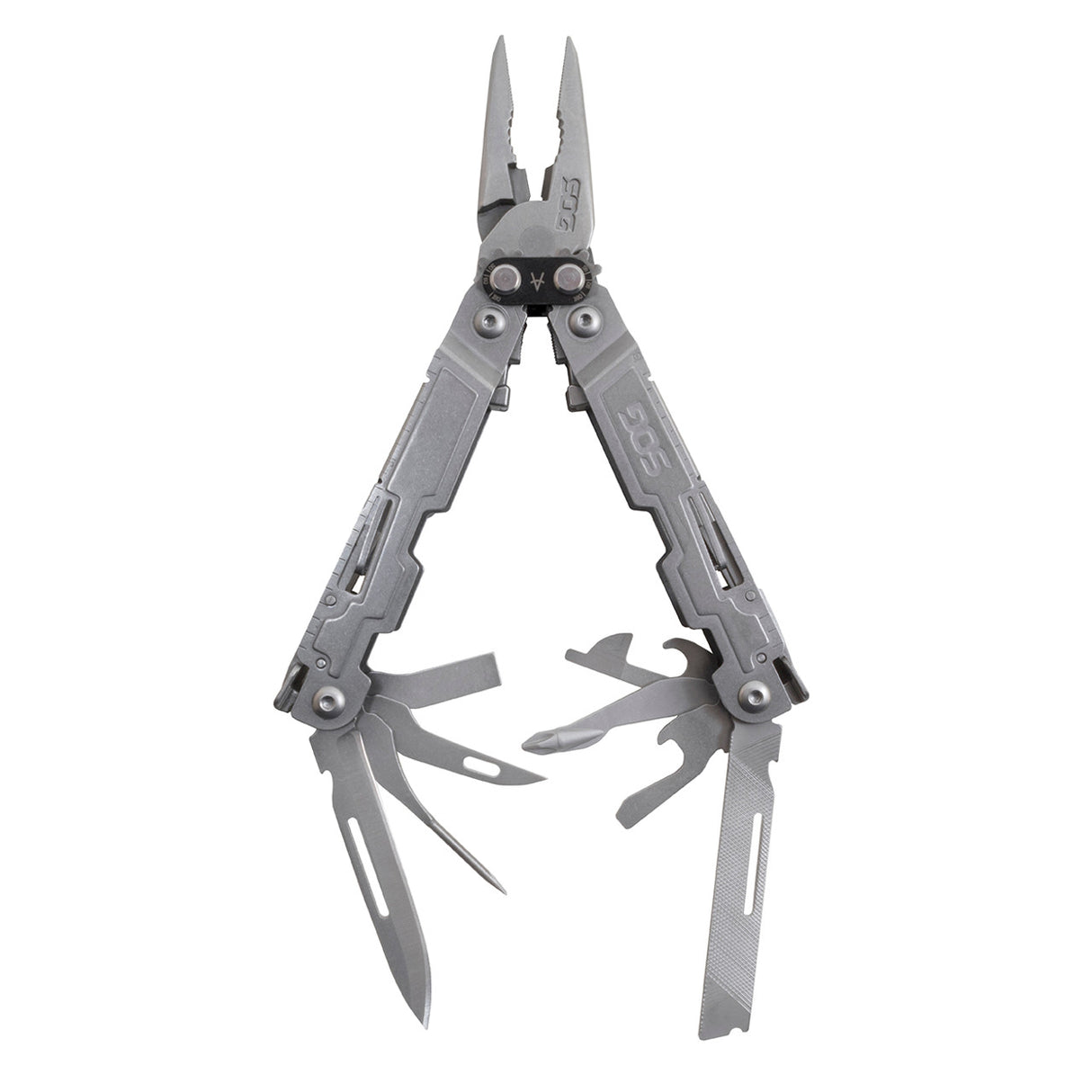 SOG - PowerAccess, 18 Tool Multi-Tool, Silver, Includes Nylon Sheath