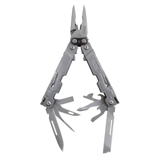 SOG - PowerAccess, 18 Tool Multi-Tool, Silver, Includes Nylon Sheath