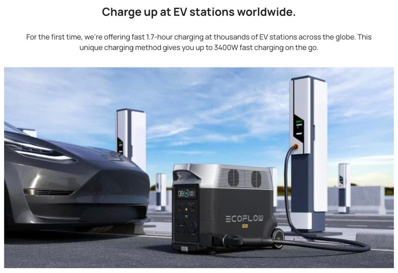 EcoFlow – DELTA Pro Portable Power Station (3600Wh, Expandable)