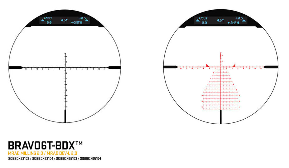 Sig Sauer – BRAVO6T-BDX 5-30x56 FFP Smart Rifle Scope