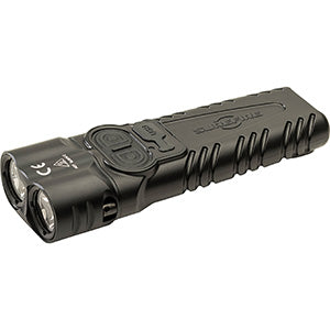 Tactical stiletto knife with black handle and stainless steel blade for outdoor survival and emergency preparedness.