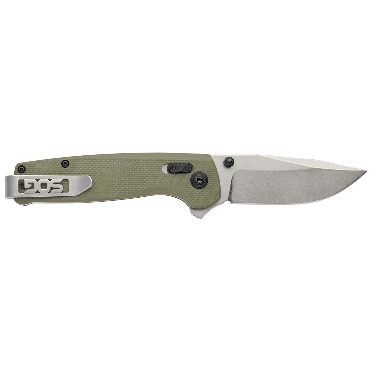 SOG - Terminus XR, Folding Knife, 2.95" Straight Clip Point, Olive Drab Green